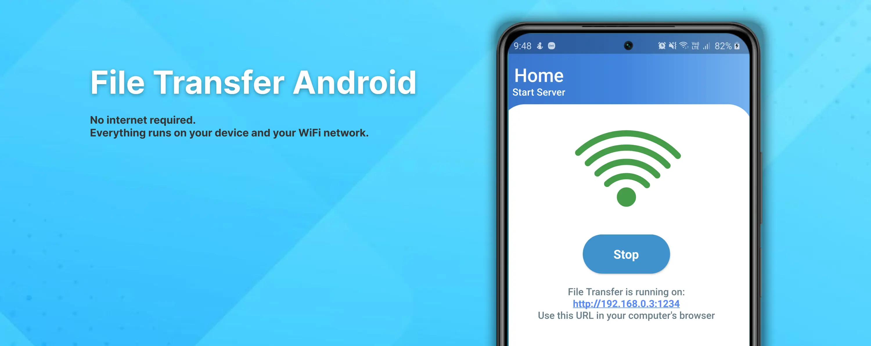 WiFi File Transfer for Android