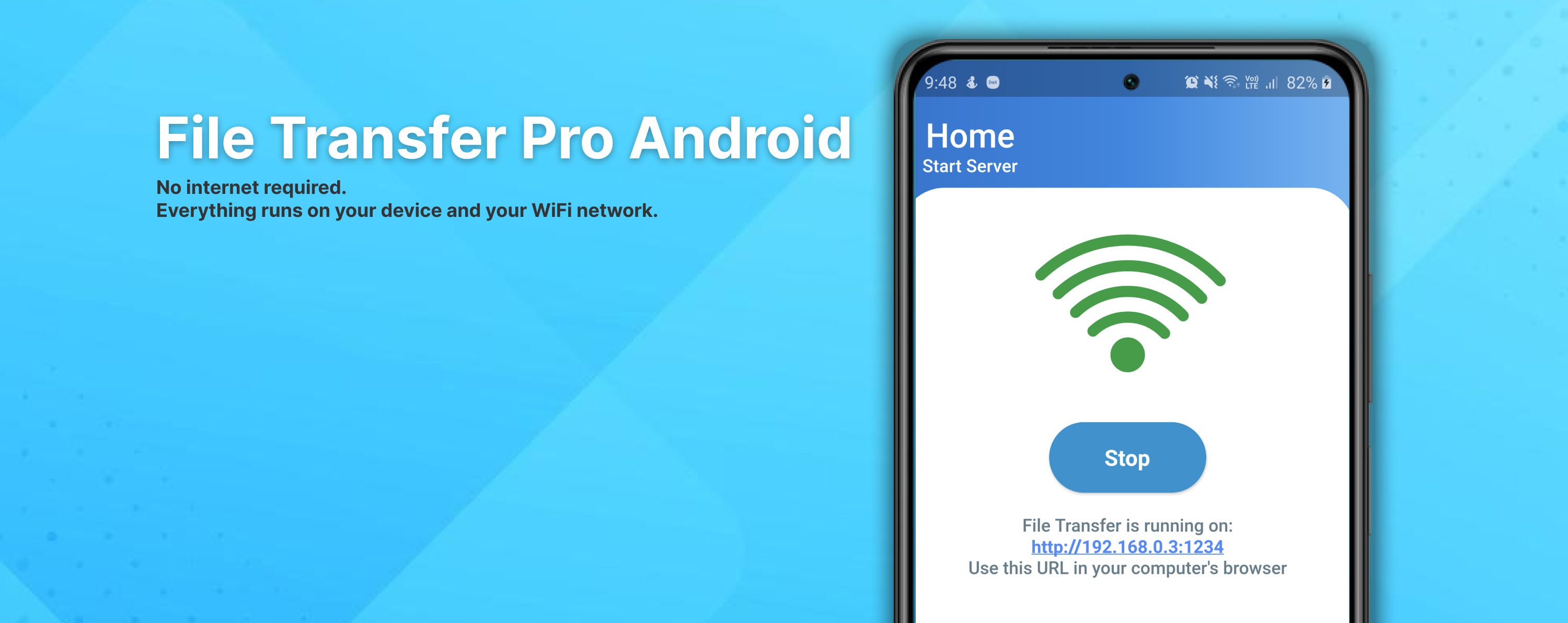 WiFi File Transfer Pro for Android