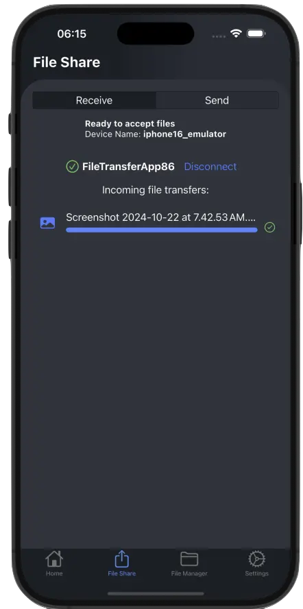 Seamless File Sharing on iOS